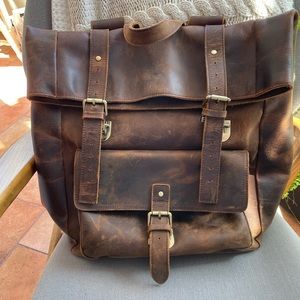 Authentic Leather Backpack